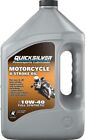 Quicksilver Full Synthetic (10W-40) Motorcycle Oil, New