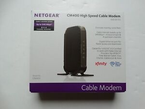 Netgear CM400 High Speed Cable Modem DOCSIS 3.0 340 Mbps CM400-100NAS Xfinity