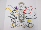 Spider vintage to now costume jewelry lot of 23pc necklaces+coldwater creek