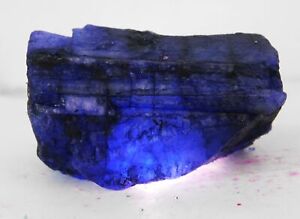 585 Ct Natural Sapphire Huge Rough Earth Mined Certified Blue Loose Gemstone