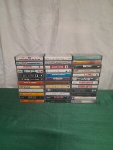 Cassette Tape Lot Of 36 