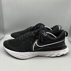 Nike React Infinity Run Flyknit 2 Running Shoes Men's Size 13 Black CT2357-002