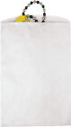White Paper Bags 1000 Flat Kraft Gift Retail Sales Merchandise 6 ¼