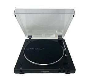 Audio-Technica AT-LP60XBT-BK Fully Automatic Bluetooth Belt-Drive Turntable