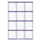 2024 Dry Erase Calendar for Wall – 2024 Large Yearly Wall calendar, purple