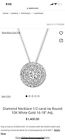necklace women Jared brand Diamond Necklace 1/2 Carat New