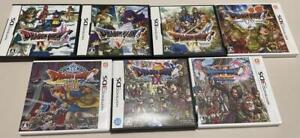 Dragon Quest 4 5 6 9 & 3DS 7 8 11 7 Set Japan  DQ Square Enix Nintendo DS