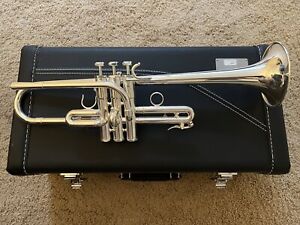 New ListingSchilke E3L Eb D Trumpet - Silver Plated
