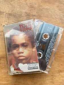 New ListingNas Illmatic Original 1994 Cassette Tape Columbia Hip Hop Rap Good Condition