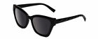 Kendall+Kylie KK5130CE ESTELLE Women Cat Eye Designer Sunglasses Black/Grey 52mm