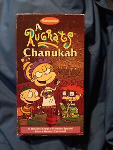 Nickelodeon Rugrats Chanukah VHS Tested Nick Jr Holiday Special DAMAGED Cover