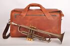 Double/Triple trumpet gig bag by MG Leather Work  Genuine leather