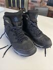 Used MERRELL THERMO FRACTAL MID WATERPROOF MENS 11.5 Black HIKING BOOTS (J90391)