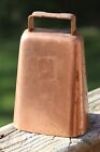 Vintage NOS Clapperless Copper Percussion Cowbell Musical Instrument