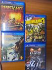 4 Shooters Playstation PS Vita Games Lot  -tested- Please READ
