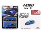 Mini GT Nissan Skyline GT-R R34 Top Secret Bayside Blue MGT00531 1/64