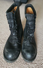 USED 10 W Men's Black Leather Goretex Lined Boots BATES 01-D-0319 11460