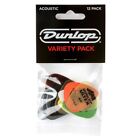 Dunlop PVP112 Acoustic Player's Guitar Pick Variety Pack, 12-Pack