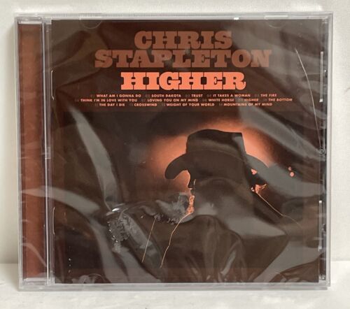 CHRIS STAPLETON HIGHER CD (Cracked Case) - BRAND NEW SEALED V