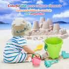 10pcs Kids Beach Sand Toys for Toddlers Bucket Shell Castle Mold Watering Can