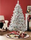 New ListingThe Vermont Country Store Silver Tinsel 6’ Un-Lit Artificial Christmas Tree NIB