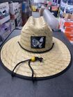 Palm Straw Sun Hat Extra Wide Brim  Rooster Hat Sombrero, L/XL