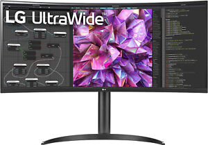 LG UltraWide QHD 34-Inch Curved Computer Monitor 34WQ73A-B, IPS with HDR 10