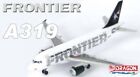 Frontier A319 1:400 Plastic Model Kit Dragon Models