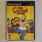 The Simpsons Game (PS2, 2007, T) RETRO VIDEO GAME - COMPLETE w MANUAL - TESTED