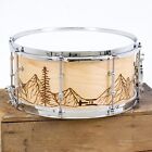 TreeHouse Custom Drums 6½x14 Plied Maple Snare w/Custom Mountain Art