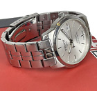 Tissot Pr100 Watch Automatic Mens 35mm Round Silver Dial Swiss Made Working L@@k