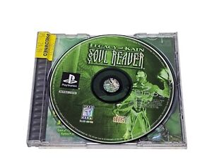 Legacy of Kain Soul Reaver PS1 Playstation 1 DISC/Back Art