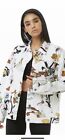 NWOT Looney Tunes jacket size L by Forever 21 white button up cotton
