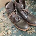 Geier Wally Hiking Boots metallic Leather Women's US. Size 8.5 euro 40