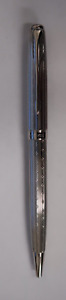 Parker Sonnet Ballpoint Pen Silvery Chiselled Chrome Trim 1743564 New In Box