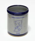 Vintage Stoneware Pottery Indiana Morgan Classic Crock Cobalt Blue & Salt Glaze