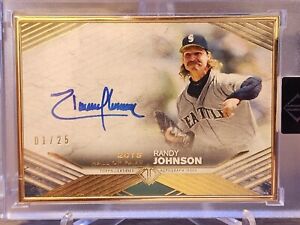 2021 Topps Transcendent Randy Johnson Hall Of Fall Collection Autograph /25