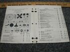 Vintage Robbins & Myers Fans ILLUSTRATED parts sheet 12 & 16