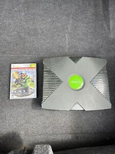 Original Microsoft XBOX Console Only Untested With Halo Combat / Powers On