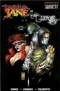 Event Comics Painkiller Jane vs The Darkness #1D Comic Book Variant Cover (1997)