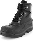 Black Extreme Cold Weather Winter Snow Boots WATERPROOF Triple Insulated 8