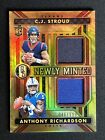 2023 Panini Gold Standard CJ Stroud and Anthony Richardson Dual Patch /199