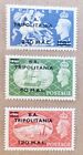 Stamps - Tripolitania - SCN 32-34 - Surcharged on GB 286-288 - MNH - XF