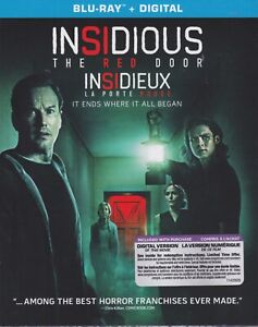 INSIDIOUS THE RED DOOR BLURAY & DIGITAL SET with Patrick Wilson & Rose Byrne