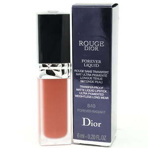 Dior Rouge Dior Forever Liquid Lipstick 840 Forever Radiant 0.20 oz