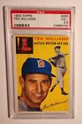 1954 Topps #250 Ted Williams (HOF) PSA 3.5 VG+, Boston Red Sox, Last Card in Set