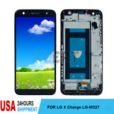 FOR LG X Charge LG-M327 LG-US601 LG-M322 LG-SP320 LCD Screen Touch + Frame