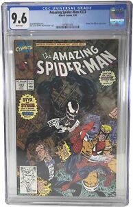 Amazing Spider-Man #333 CGC 9.6 NM+ Venom, Styx & Stone 1990 Larsen Michelinie