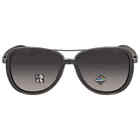 Oakley Split Time Prizm Grey Gradient Pilot Ladies Sunglasses OO4129 412917 58