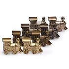 Metal Die-Cast Mexican Train Domino Train Markers - Set of 8